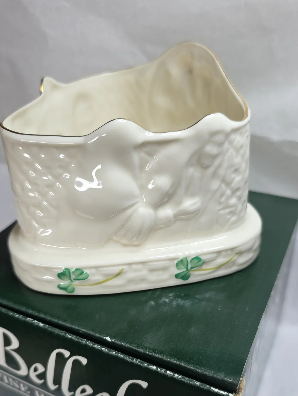 Belleek Nativity Tea Light Holder 9th Mark